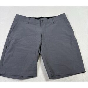 BYLT Premium Basics Kinetic Shorts Mens Size XL 36 Gray Casual Golf Stretch